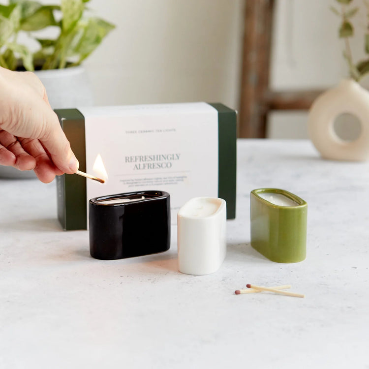 Alfresco Baguette Tea Lights KILN