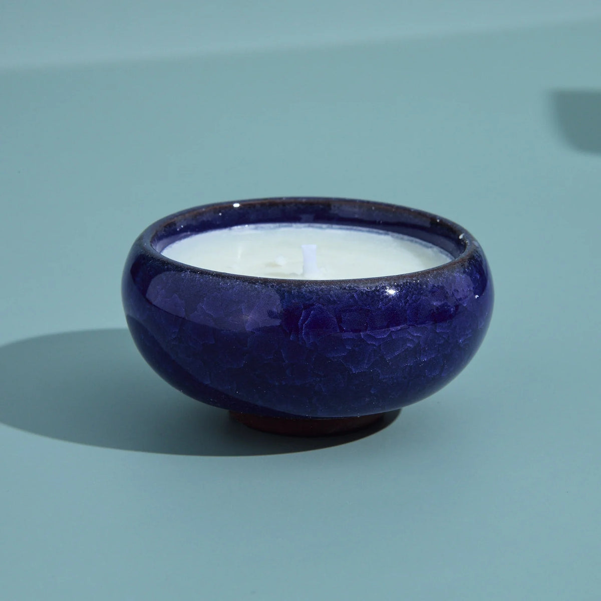 Leather & Sandalwood KILN Tea Lights Navy