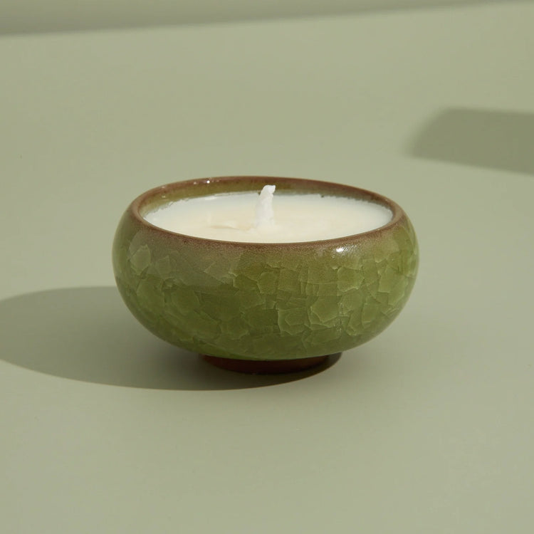 Elderflower & Coconut KILN Tea Lights Olive
