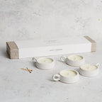 Scandi Tea Lights Box of 4 Lemon & Lavender