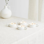 Scandi Tea Lights Box of 4 Lemon & Lavender