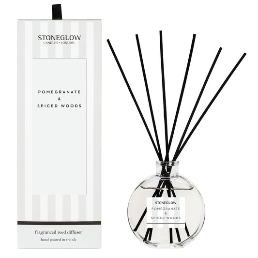 Modern Classics Pomegranate & Spiced Woods Reed Diffuser
