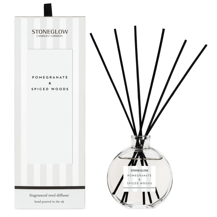 Modern Classics Pomegranate & Spiced Woods Reed Diffuser