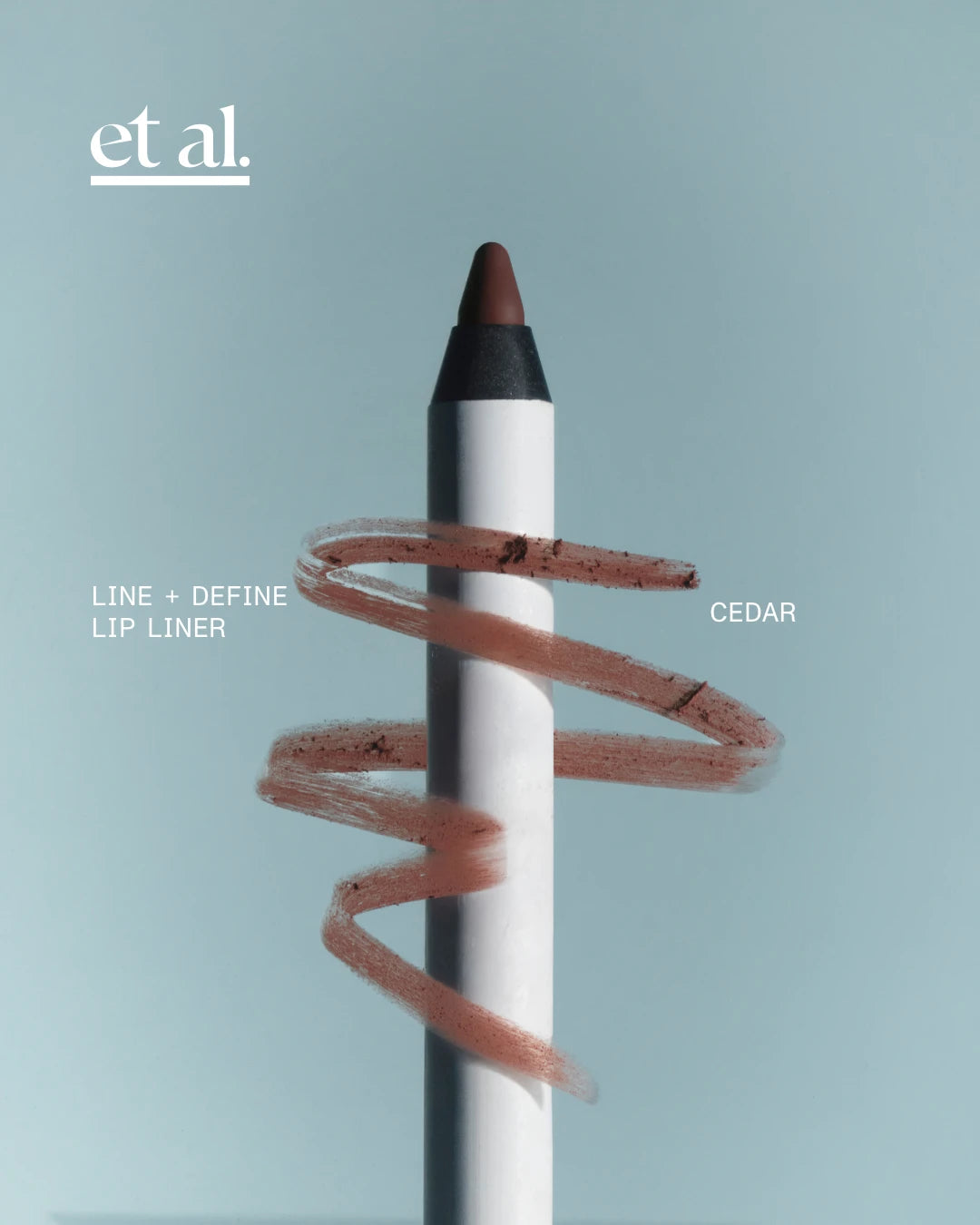 et al. Line + Define Lip Liner — Cedar swatch