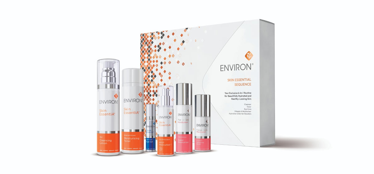 Environ Skin Essential Sequence holiday gift set — box with full routine