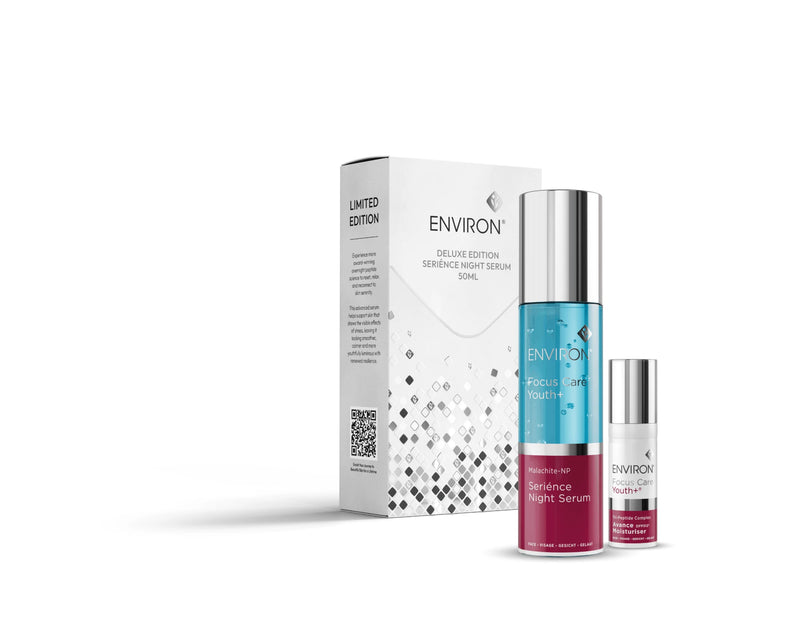 Environ Deluxe Edition Seriénce Night Serum 50ml with Avance Moisturiser mini