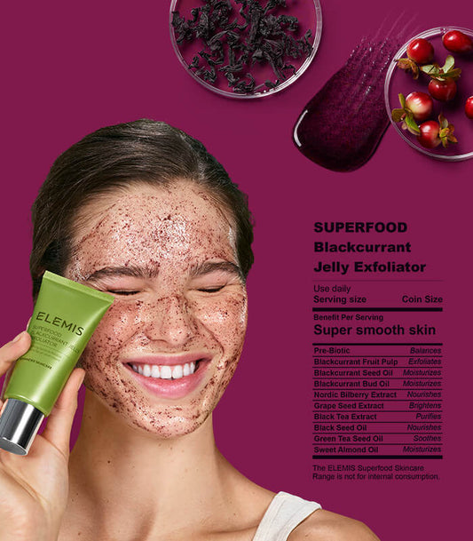 ELEMIS Superfood Blackcurrant Jelly Exfoliator